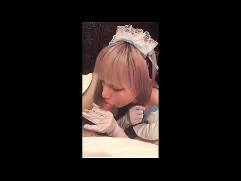 ❤️ Японский идол [mayuka], костюм французской горничной, часть 1, минет и дрочка с лосьоном ☑ Анальное порно на нашем сайте ️❤